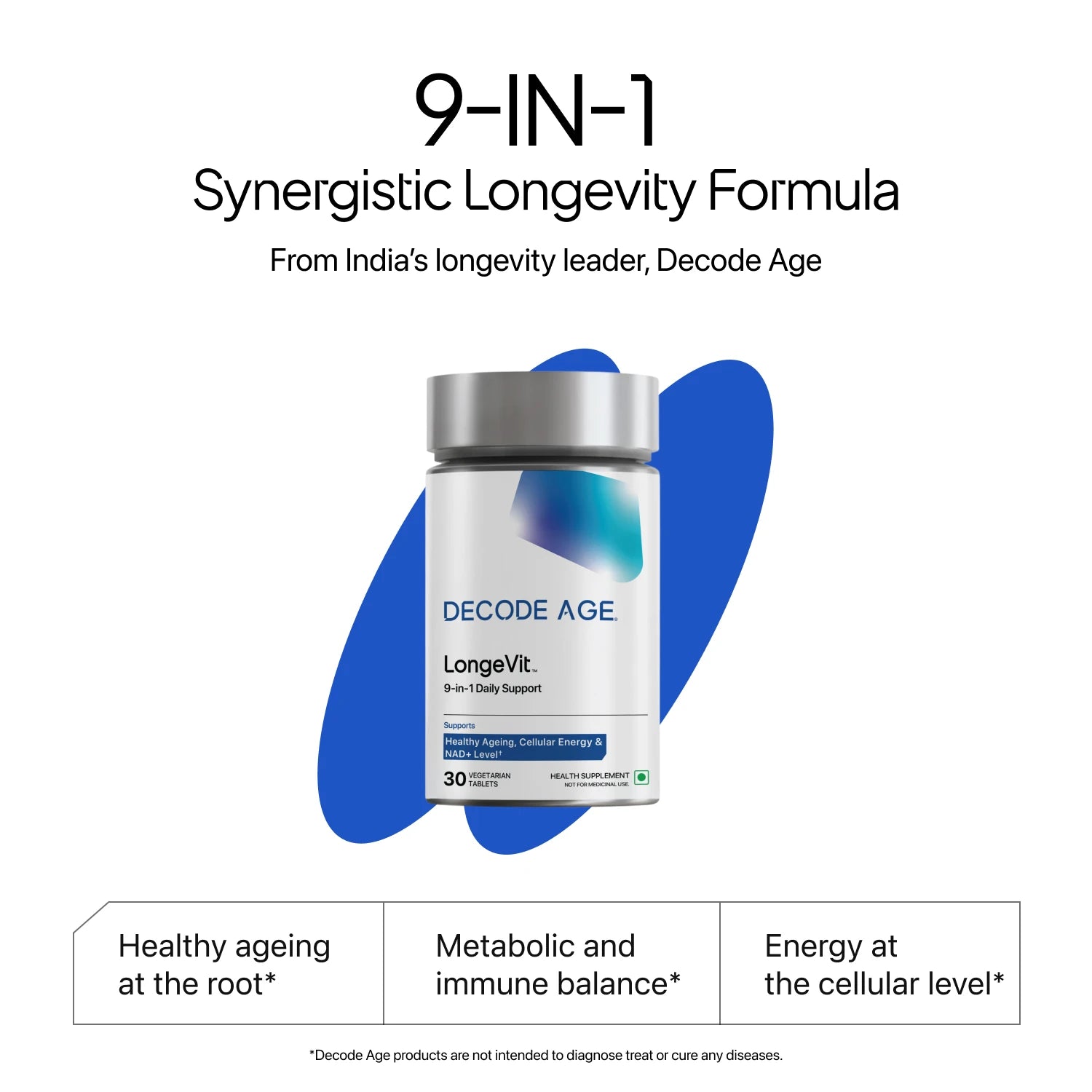 LongeVit™ | Decode Age Foundational Longevity Blend