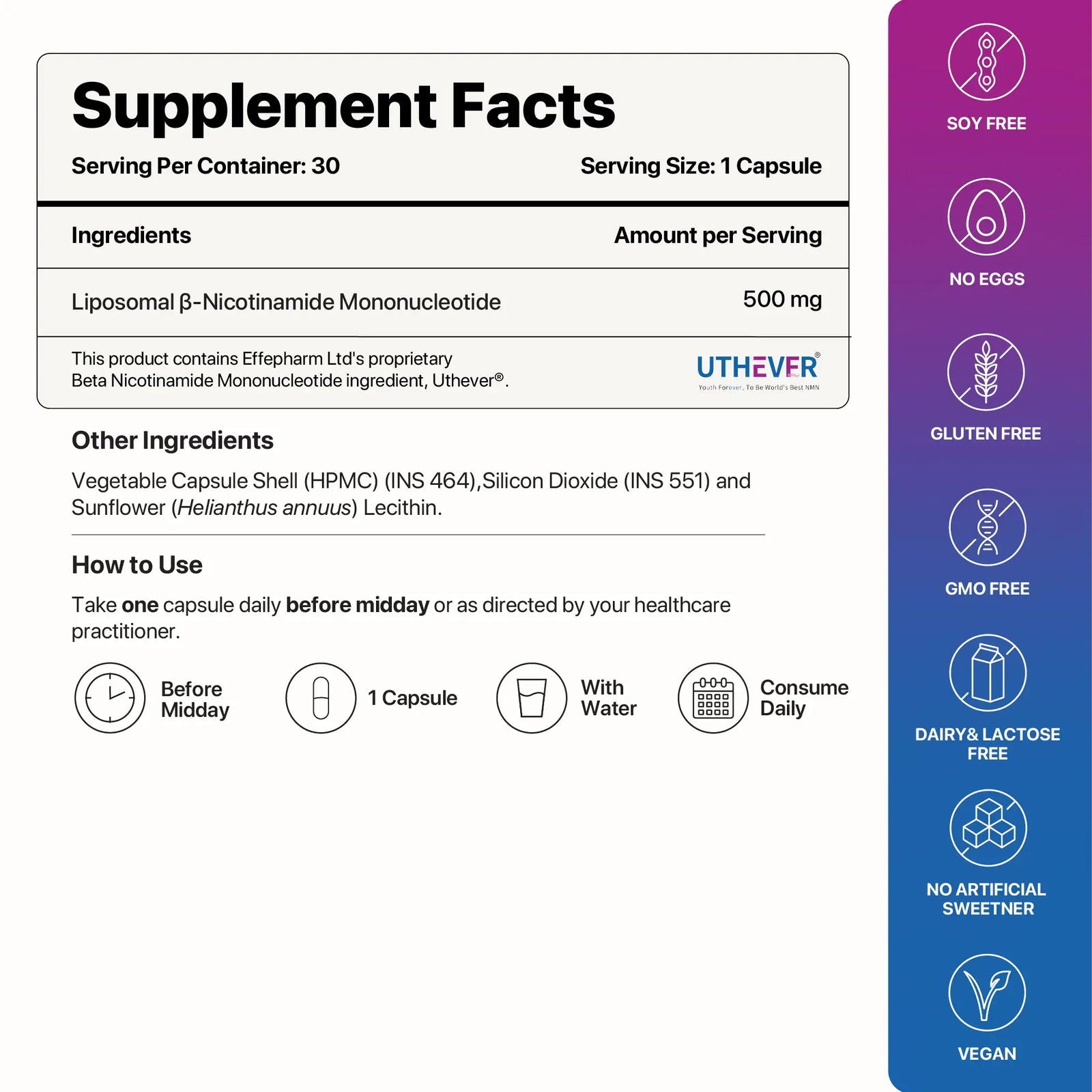 Liposomal NMN | Βeta Nicotinamide Mononucleotide - Decode Age