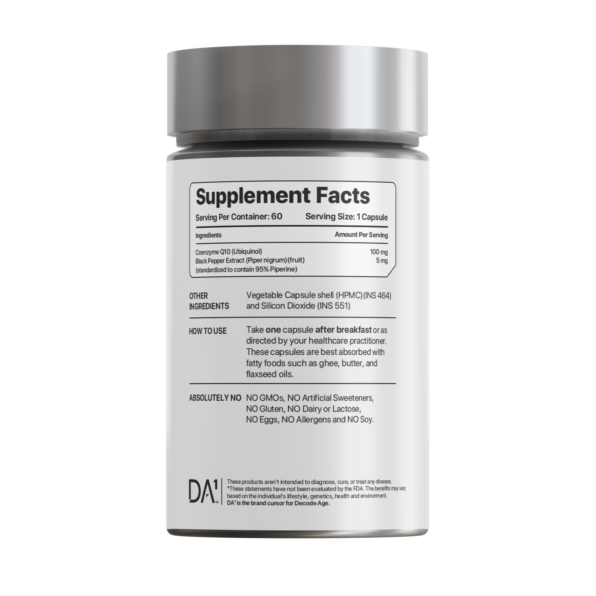 CoQ10 | Coenzyme Q10 (Ubiquinol)