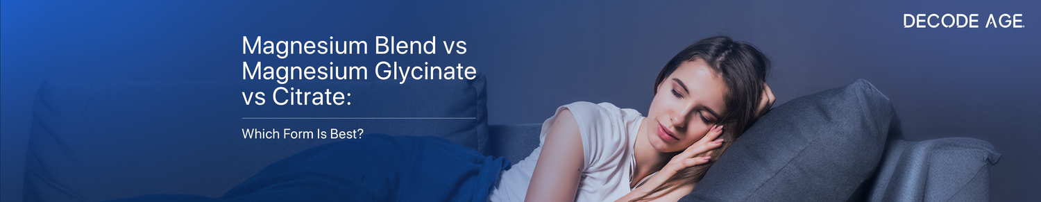 Compare magnesium glycinate, citrate, and blends to understand absorption, sleep, digestion, and recovery benefits. Learn which form supports your health goals.