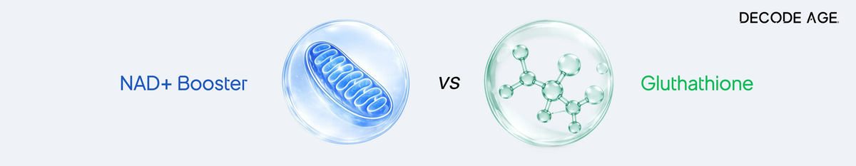 NAD+ Booster vs Glutathione: Which Anti-Ageing Supplement Should You Pick?