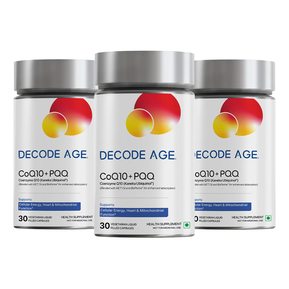 CoQ10 with PQQ | Coenzyme Q10 (Kaneka Ubiquinol®)