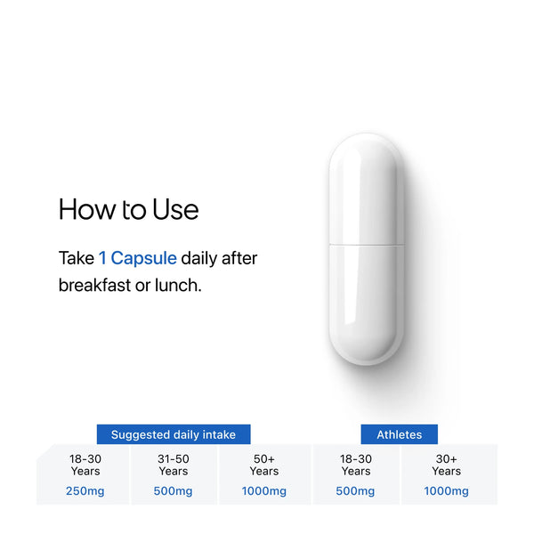 β- NMN | Beta-Nicotinamide Mononucleotide | 500mg