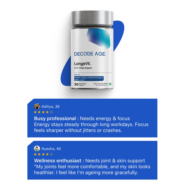 LongeVit™ | Decode Age Foundational Longevity Blend
