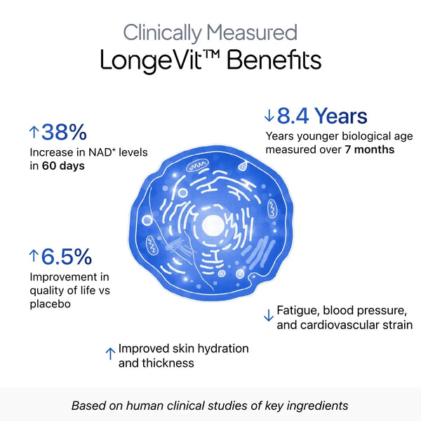 LongeVit™ | Decode Age Foundational Longevity Blend