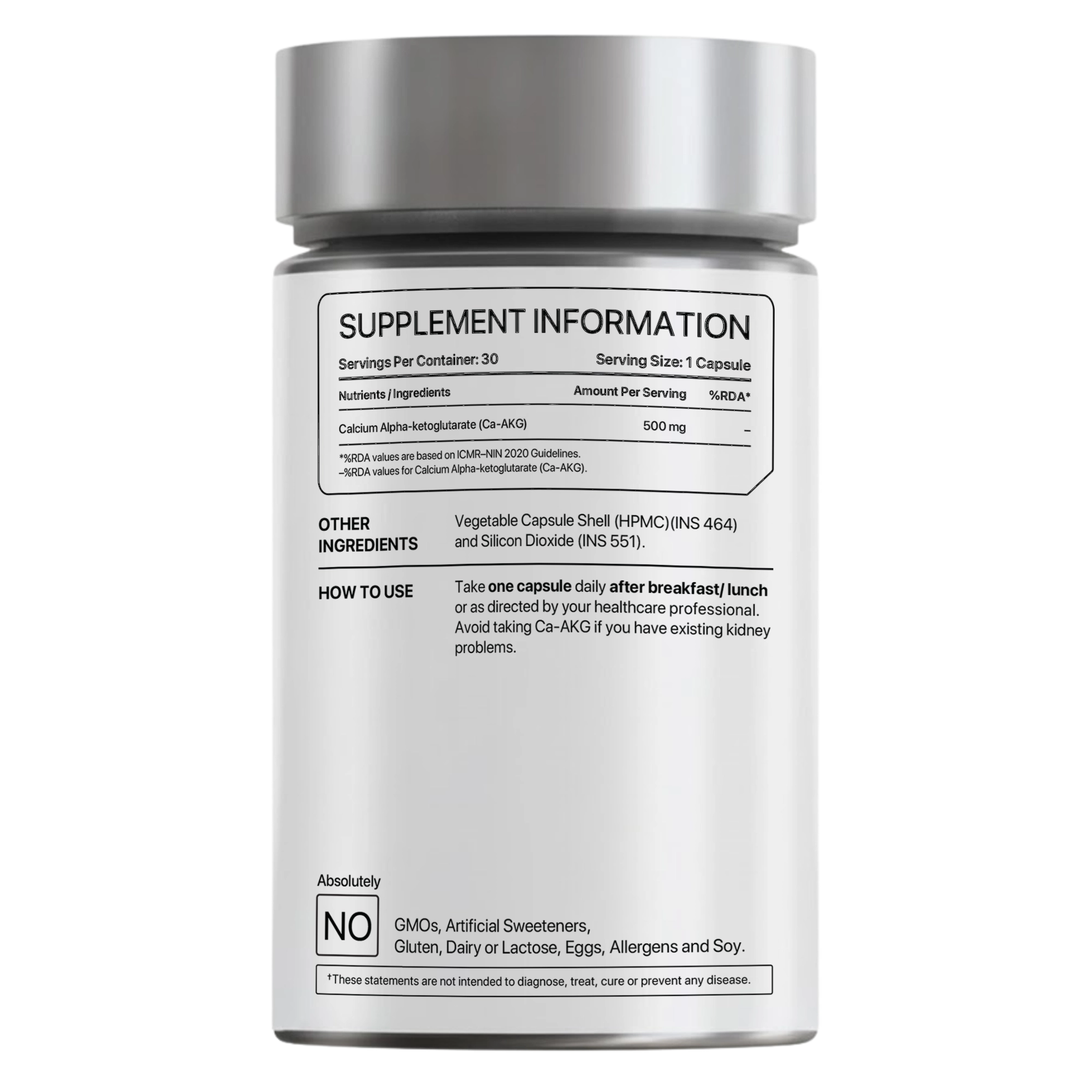 Ca-AKG | Calcium Alpha Ketoglutarate