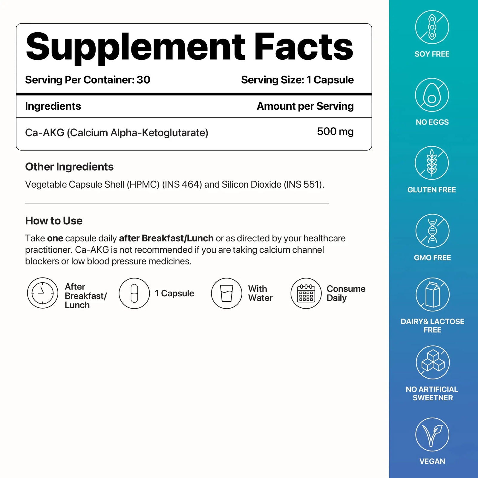 Ca-AKG | Calcium Apha Ketoglutarate - Decode Age