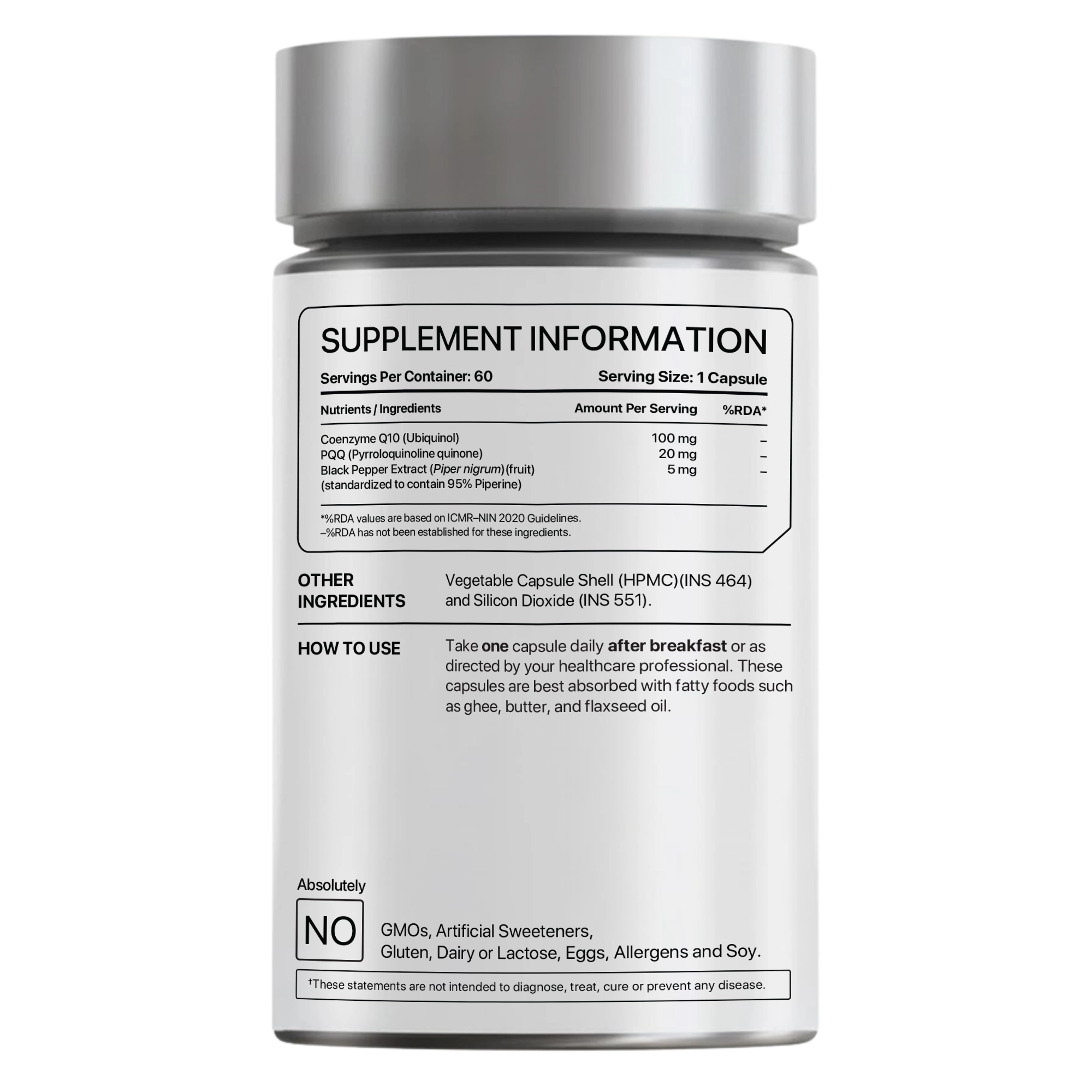 CoQ10 | Coenzyme Q10 (Ubiquinol)