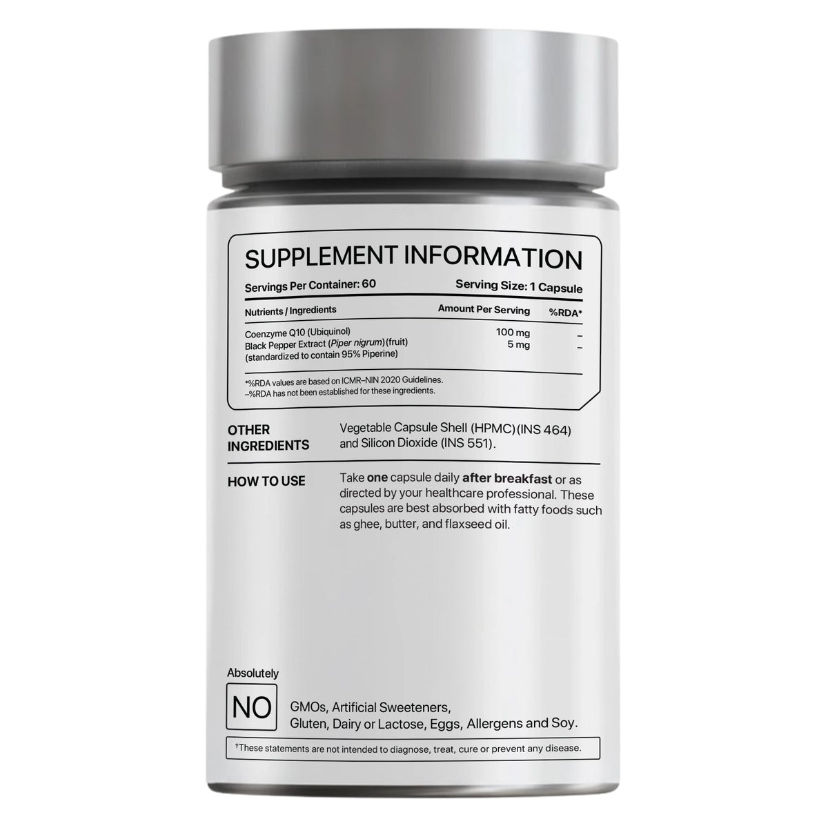 CoQ10 | Coenzyme Q10 (Ubiquinol)