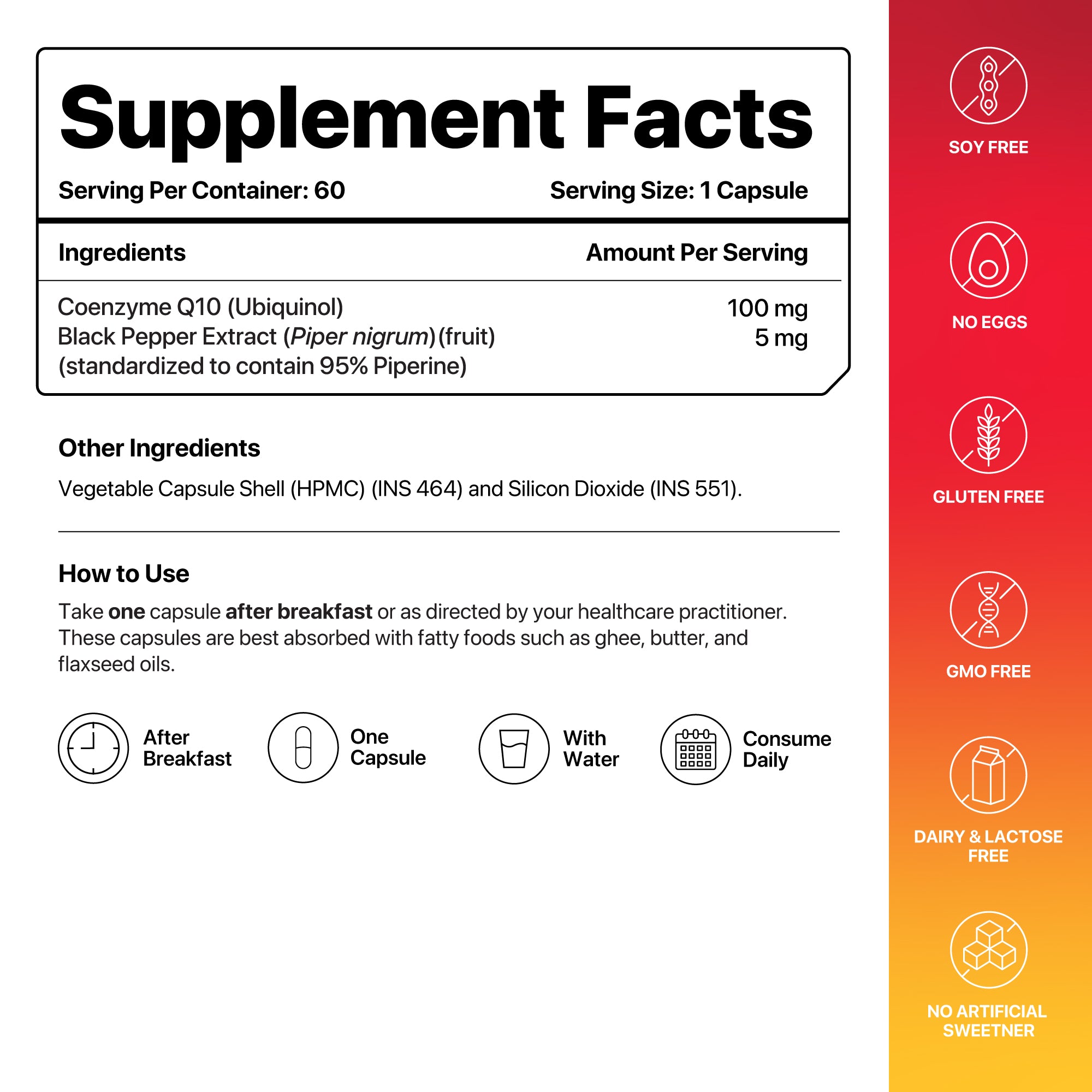CoQ10 | Coenzyme Q10 (Ubiquinol)