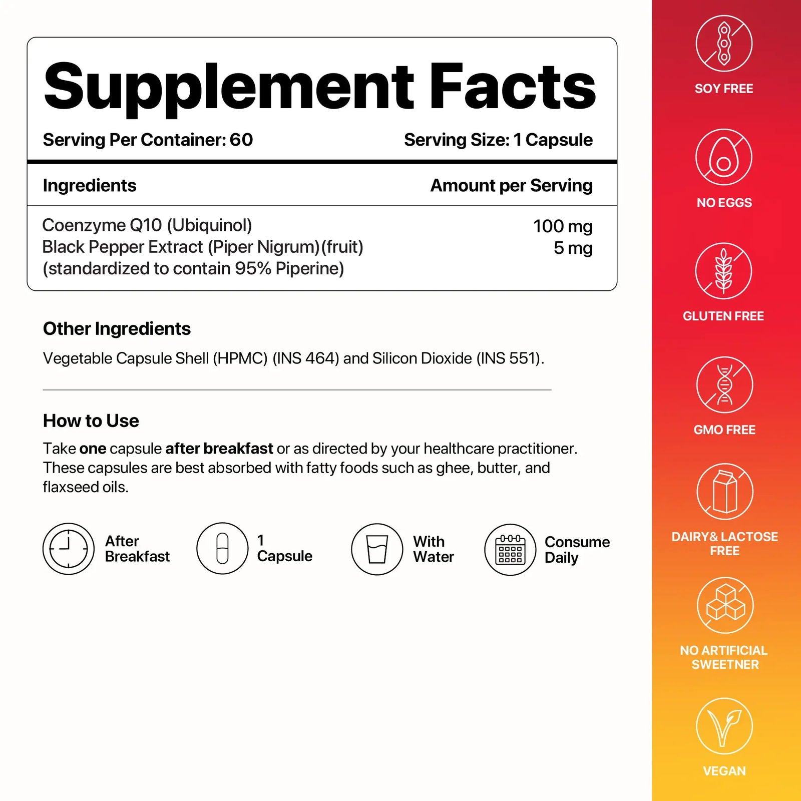 CoQ10 | Coenzyme Q10 (Ubiquinol) - Decode Age