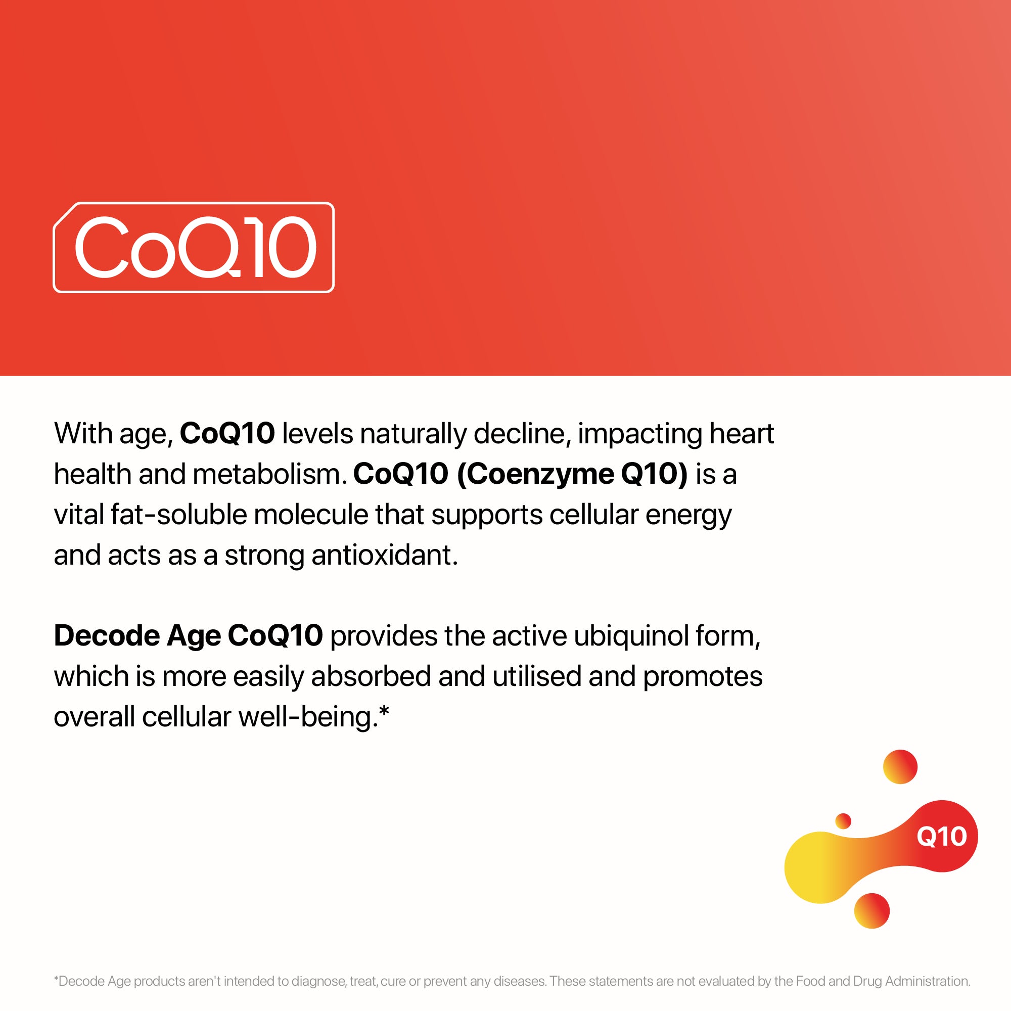 CoQ10 | Coenzyme Q10 (Ubiquinol)