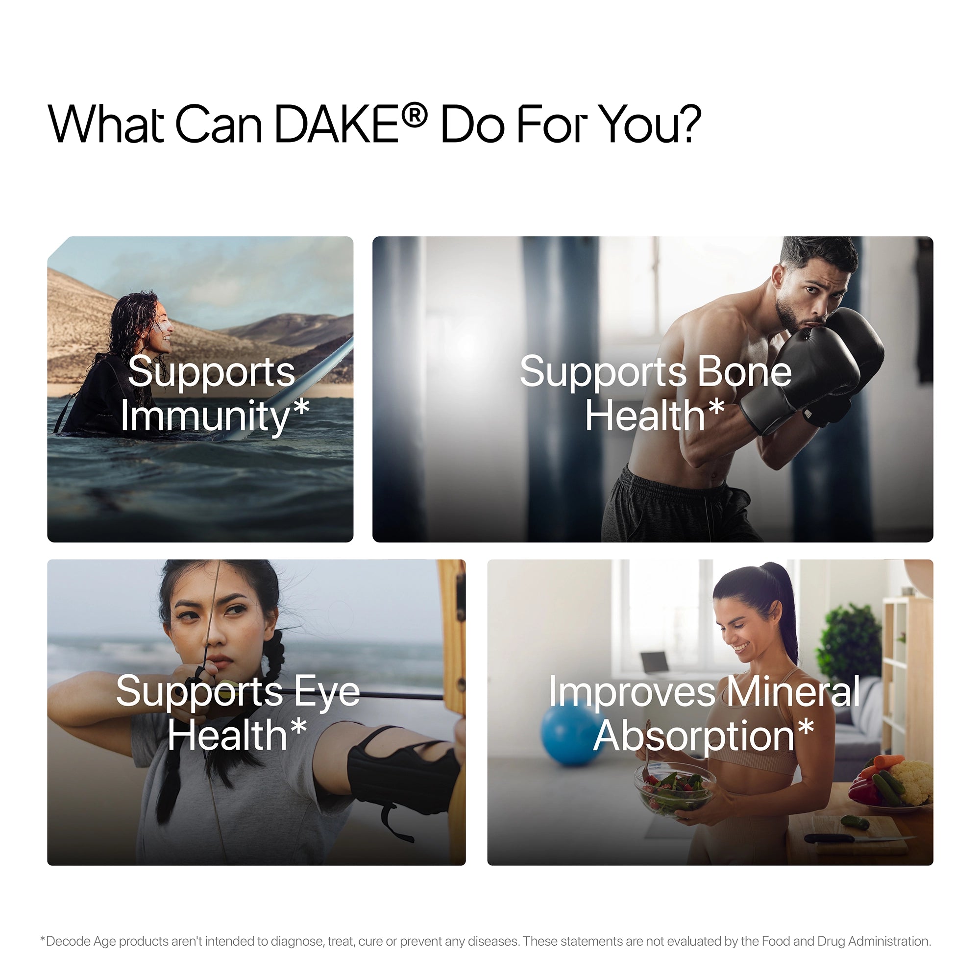 DAKE 5000 IU Multivitamin | High-Potency Vitamin D3, K2 (MK-7), A & E