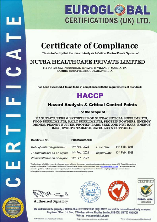 Certified Supplements for Healthy Ageing