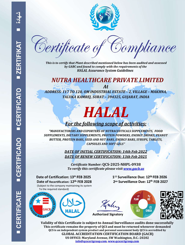 Decode Certificate Certified Supplements for Healthy Ageing