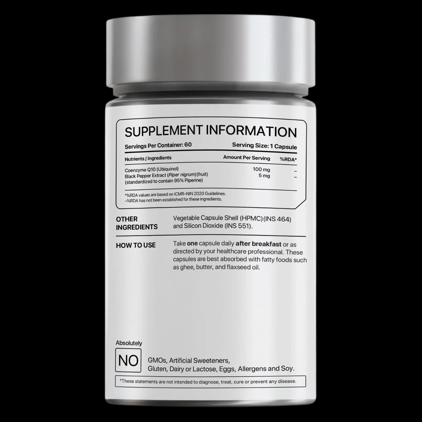 CoQ10 | Coenzyme Q10 (Ubiquinol)