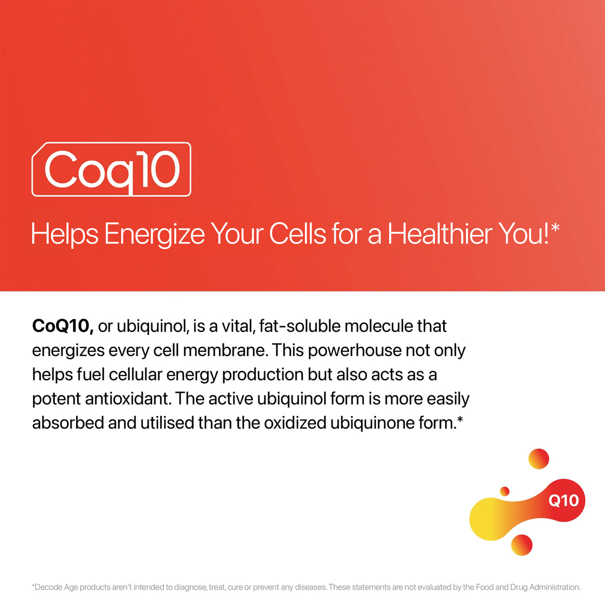 CoQ10 | Coenzyme Q10 (Ubiquinol)