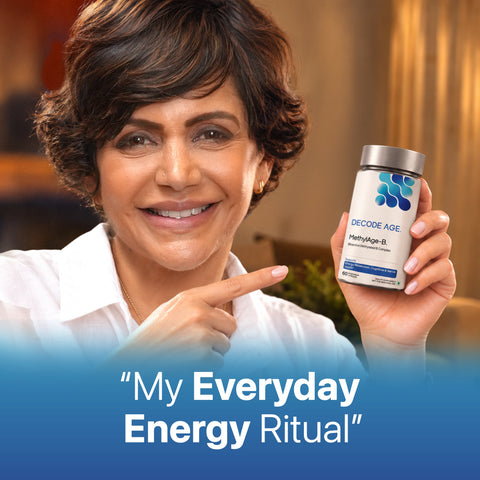 Mandira's MethylAge B supplement – Mandira Bedi's B vitamin stack with vitamin B12