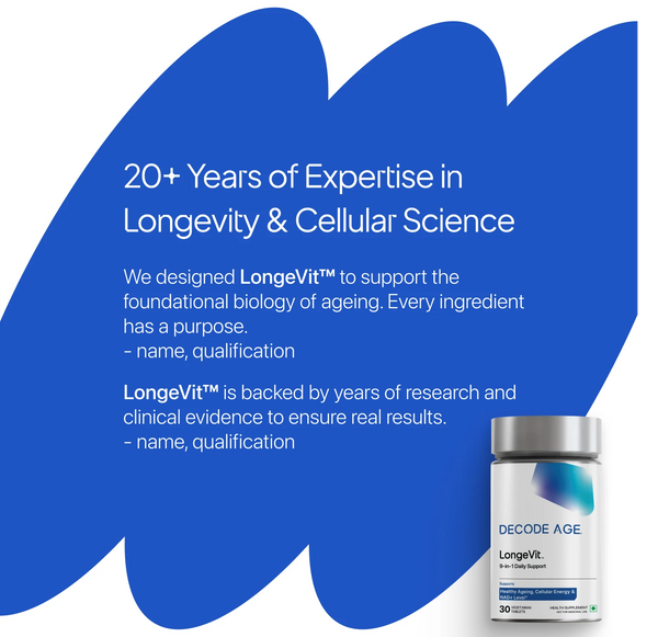 LongeVit™ | Decode Age Foundational Longevity Blend