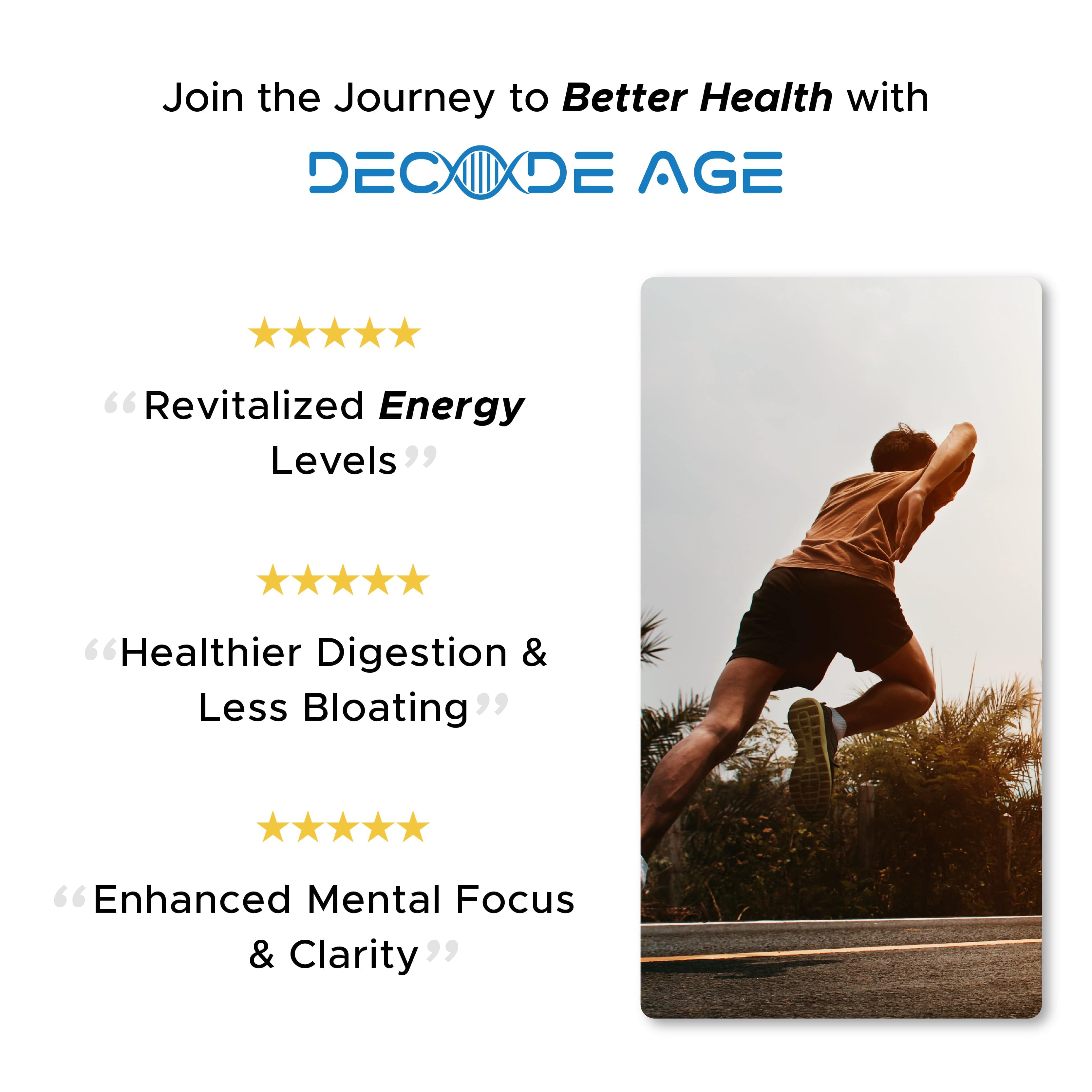 Decode Age Decode Biome- The Most Advanced Gut Microbiome Test for Gut Health